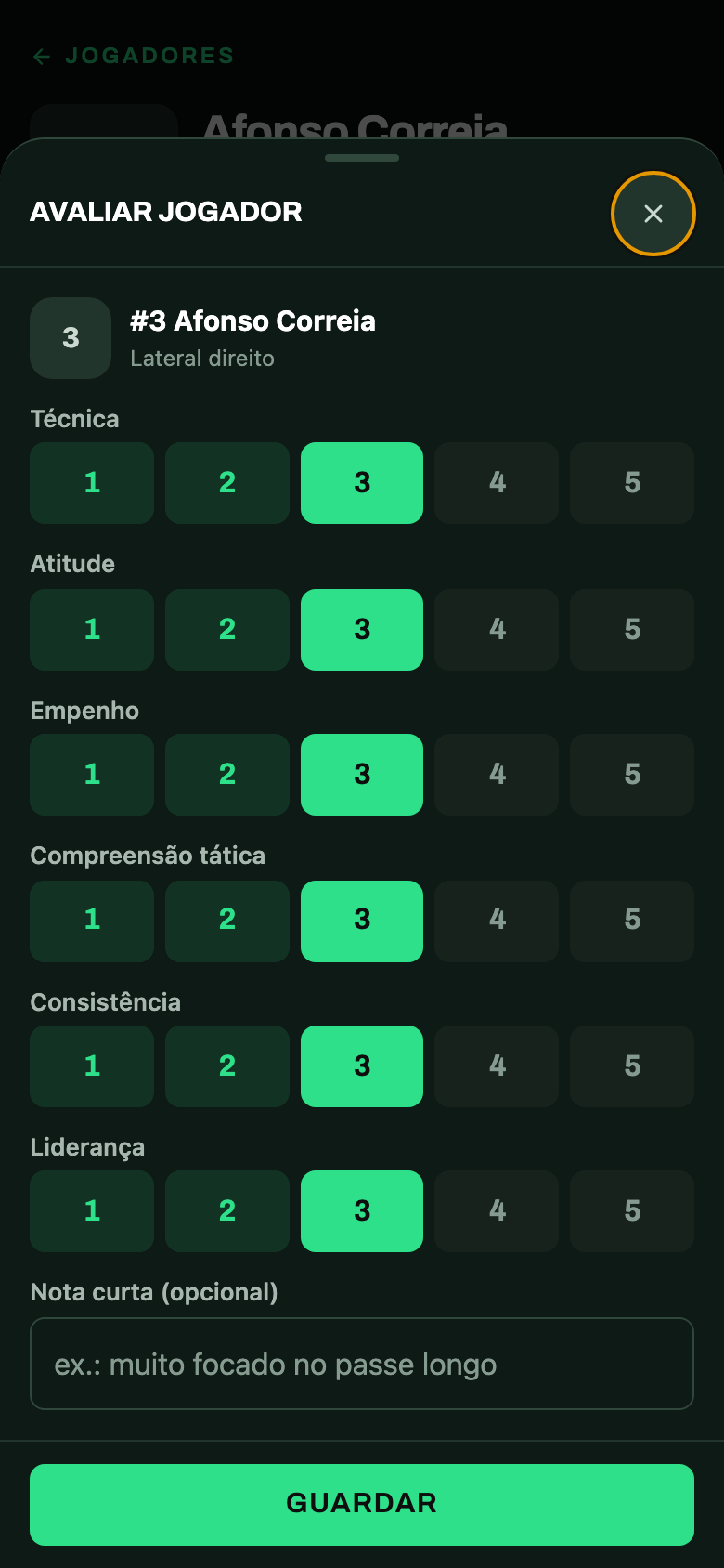 Avalia quem jogou